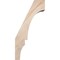 Ekena Millwork 5 1/2"W x 8"D x 16"H Balboa Smooth Knee Brace, Douglas Fir BRC06X08X16BOA00SDF - alternate 4